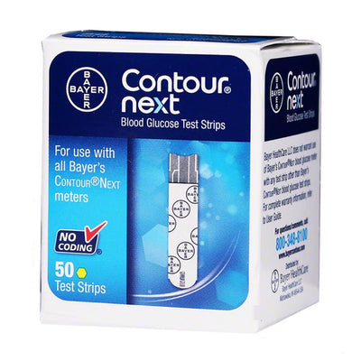 Bayer Contour Next Blood Glucose Test Strips / Meters / Monitoring Kits