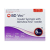 embecta Veo with Ultra-Fine Needle U100 Insulin Syringes, BD Becton Dickinson