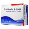 embecta Ultra-Fine Needle U100 Insulin Syringes, BD Becton Dickinson