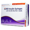 embecta Ultra-Fine Needle U100 Insulin Syringes, BD Becton Dickinson
