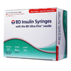 embecta Ultra-Fine Needle U100 Insulin Syringes, BD Becton Dickinson