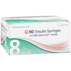 embecta Ultra-Fine Needle U100 Insulin Syringes, BD Becton Dickinson
