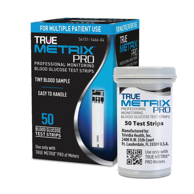Trividia True Metrix Pro Blood Glucose Test Strips / Meter / Monitoring Kit