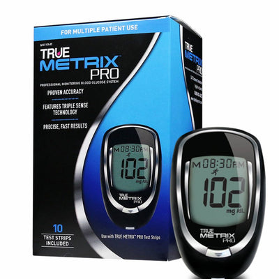 Trividia True Metrix Pro Blood Glucose Test Strips / Meter / Monitoring Kit