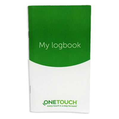 Lifescan OneTouch Self-Test Diary Diabetic Blood Sugar Glucose Logbook, Record Up To 27 Weeks of Activity