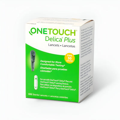 Lifescan One Touch Delica Plus Lancets, 30/33G, OneTouch