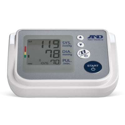 A&D Medical Premium 4 User Upper Arm Electronic Digital Blood Pressure Monitor with AccuFit Plus Wide Range Cuff, Fits arms 8.6 to 16.5 Inches (With AC Adapter), UA-767FAC