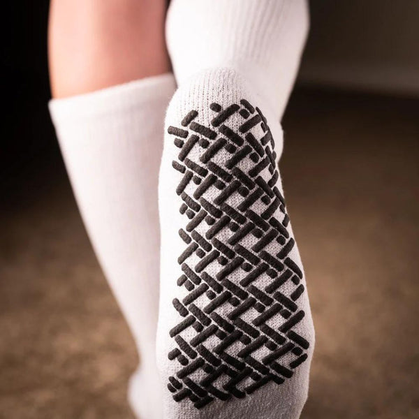 CareApparel CareActive Diabetic Non Skids Crew Socks, 2 Pairs