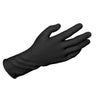 Dynarex SafeTouch Nitrile Exam Gloves, Black, Powder-free, Latex-free, Non-Sterile