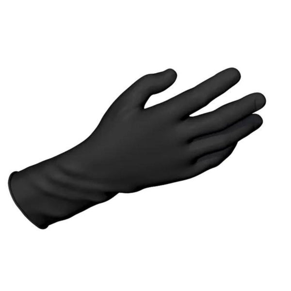 Dynarex SafeTouch Nitrile Exam Gloves, Black, Powder-free, Latex-free, Non-Sterile