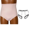 OPTIONS Ladies' Basic Dual Stoma Ostomy Support Undergarment with Built-In Barrier
