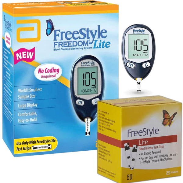 FreeStyle Freedom Lite and FreeStyle Lite Blood Sugar Monitoring ...