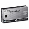 NitriDerm Black Nitrile 187 Series Examination Gloves, Black, Powder-free, Latex-free, Non-Sterile