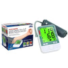 Jobar Color-Coded Upper Arm Digital Blood Pressure Monitor with Backlit Hypertension Indicator, Fits arms 9 to 15.7 Inches