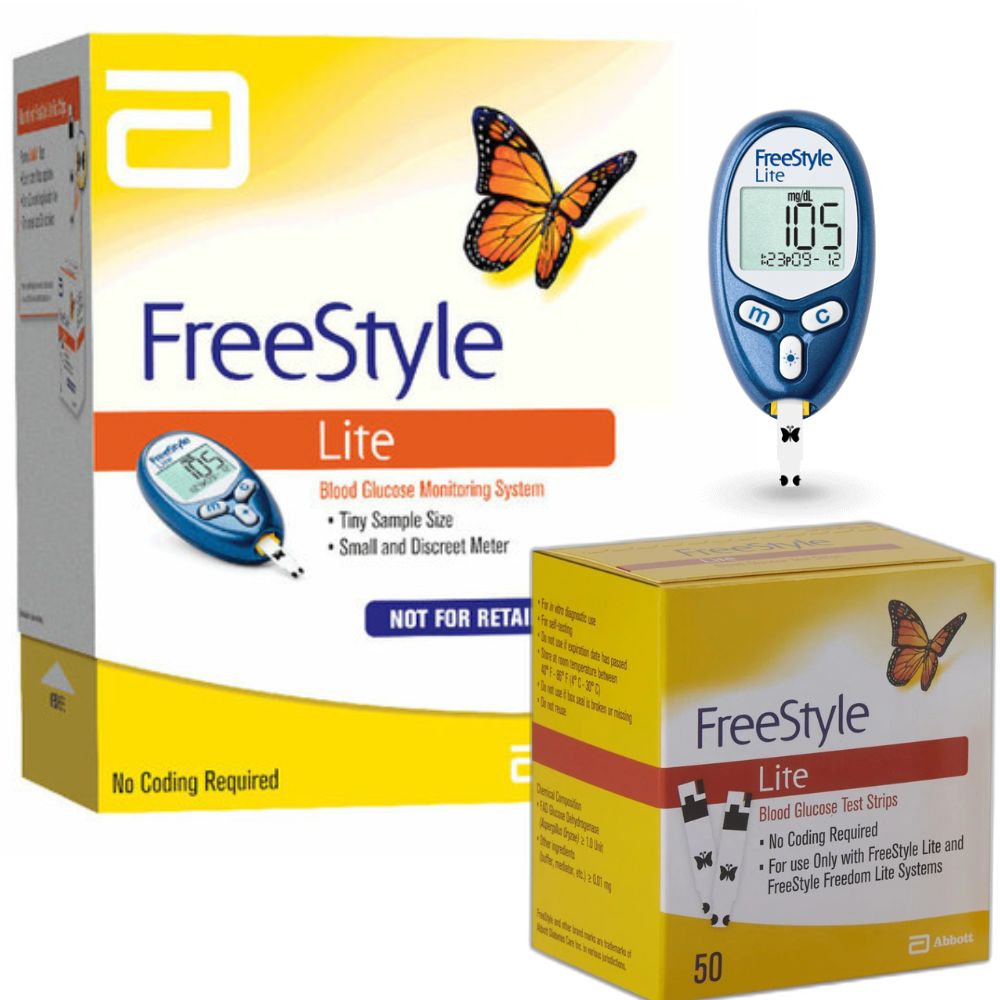FreeStyle Freedom Lite and FreeStyle Lite Blood Sugar Monitoring ...
