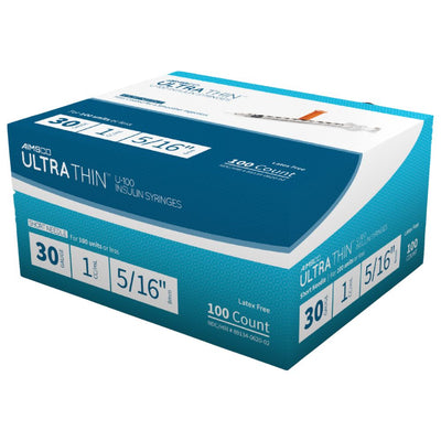 Delta Hi-Tech AIMSCO U100 Insulin Syringes