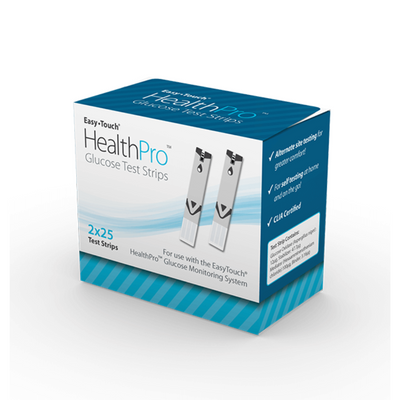 MHC EasyTouch HealthPro Blood Glucose Test Strips