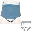 OPTIONS Men's Backless Ostomy Support Undergarment with Built-In Barrier