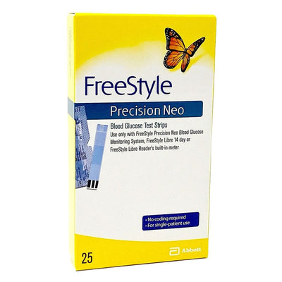 Abbott FreeStyle Precision Neo Blood Glucose Test Strips / Meter / Monitoring Kits