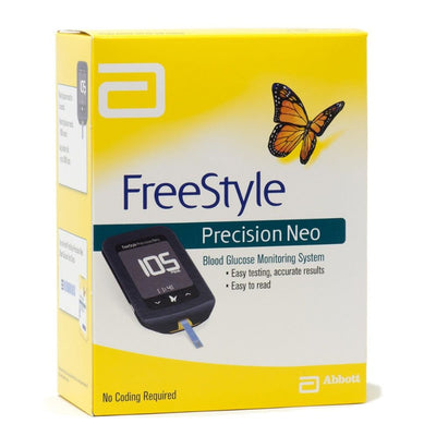 Abbott FreeStyle Precision Neo Blood Glucose Test Strips / Meter / Monitoring Kits