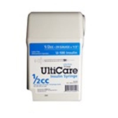 Ultimed UltiCare U100 Insulin Syringes with UltiGuard Safe Pack