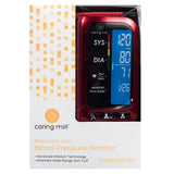 Caring Mill SmartHeart Upper Arm Digital Blood Pressure Monitor with Attached Wide-range Arm Cuff, Fits arms 8.6" to 16.5"