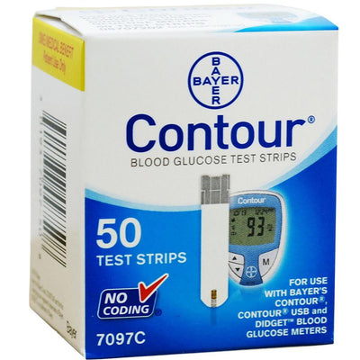 Bayer Contour Blood Glucose Test Strips