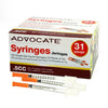 Pharma Supply Advocate U100 Insulin Syringes