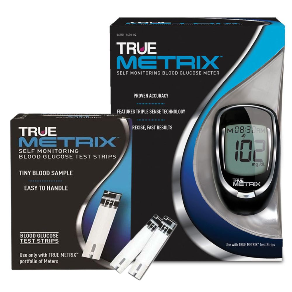 Trividia Health True Metrix Blood Sugar Test Strips / Meters / Kits ...
