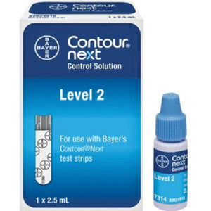 Bayer Contour Next Blood Glucose Control Solution, Level 2 Normal, 2.5mL, 567314