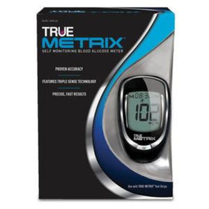 Trividia Health True Metrix Self Monitoring Blood Glucose Meter, Ketone Test Reminder, No Coding, RE4H01-01
