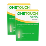 Lifescan OneTouch Verio Blood Glucose Test Strips, No Coding