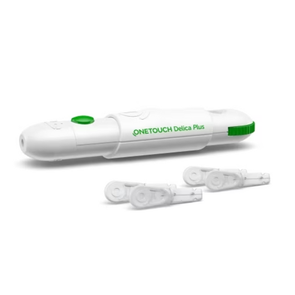 Lifescan One Touch 33G (0.20mm) OneTouch Delica Plus Lancets, 33 Gauge, Box of 100