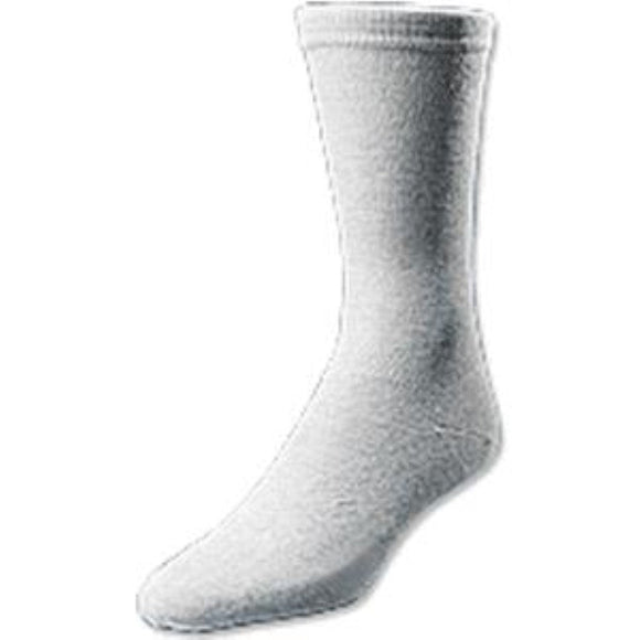 Medicool European Diabetic Comfort Socks, White, XL