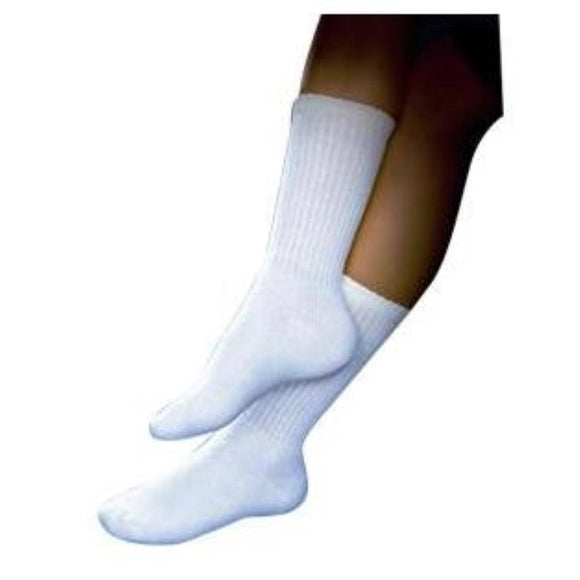 BSN Jobst SensiFoot Diabetic Sock, Knee High, Mild Compression, Small, 8 to 15mmHg, White