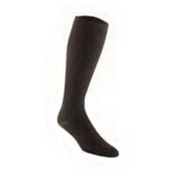 BSN Jobst SensiFoot Diabetic Knee High Mild Compression Socks Small, Black, Latex-free