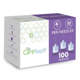 Care Touch Insulin Pen Needles with Ultra-Thin and Lubricated Bevel