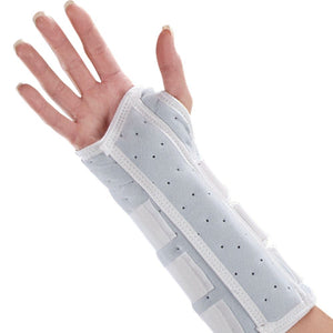 DeRoyal Wrist and Forearm Splint with Binding Right Universal, 10" L, Foam