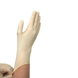 Dynarex Latex Exam Glove, Sterile, Powder-free, Bisque