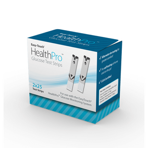 MHC EasyTouch HealthPro Blood Glucose Test Strips, No Coding