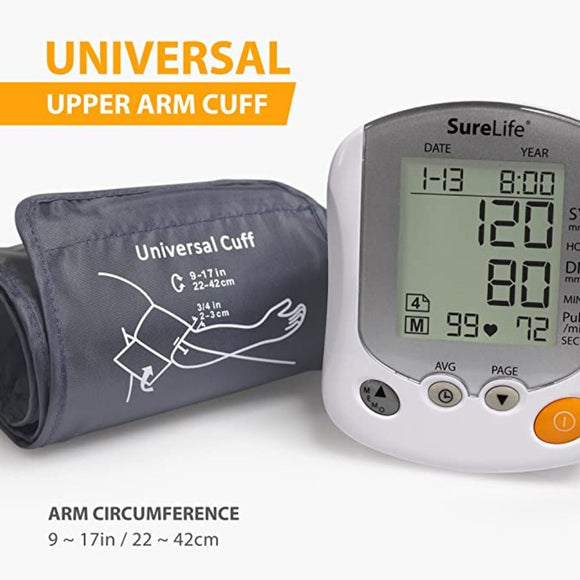 MHC Surelife Blood Pressure Monitor Universal Upper Arm Cuff, 860224