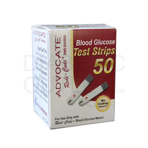 Pharma Supply Advocate Redi-Code Plus Blood Glucose Test Strips