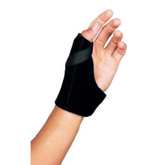 Scott Specialties Leader Thumb Spica Support, Fits Both Right and Left Hand, Black